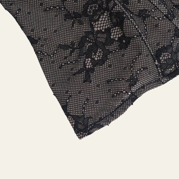 The Parisian Lace-Trim Corset Top
