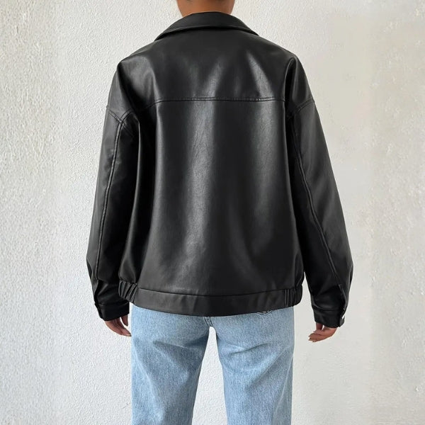 The Berlin Faux Leather Jacket