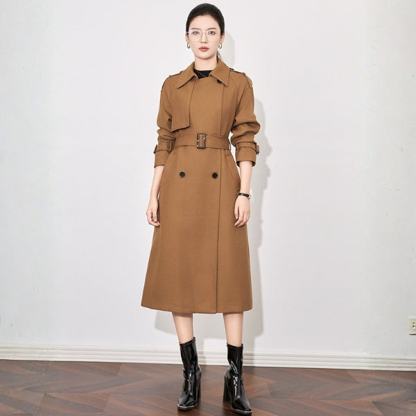 The Milano Belted Trench Coat