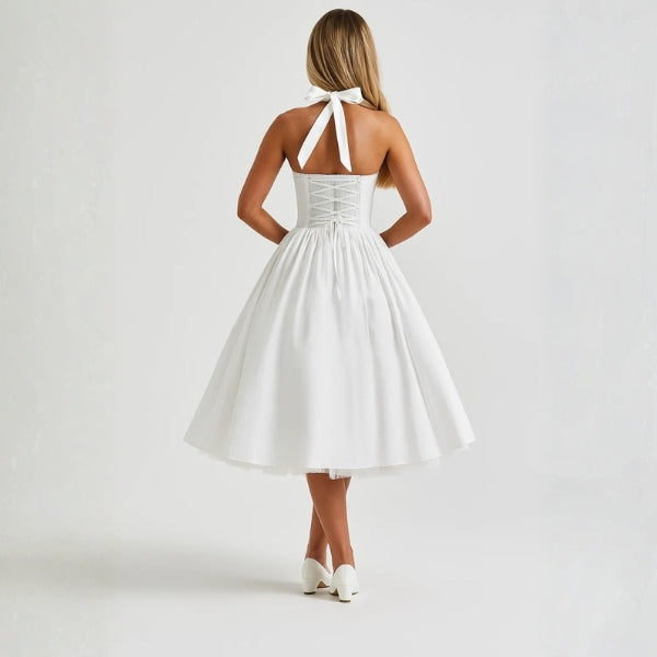 The Marilyn Halter Midi Dress