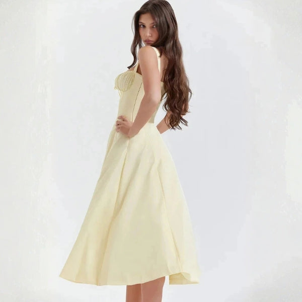 The Sorrento Bustier-Style Midi Dress