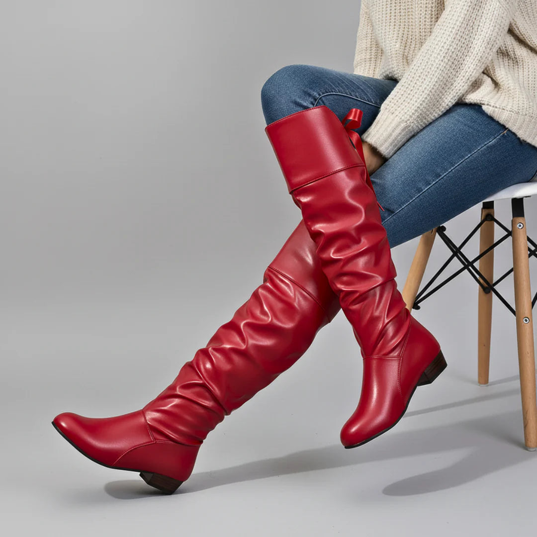 The Alpine Slouchy Over-Knee Boots