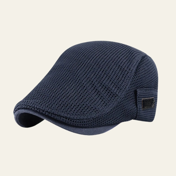 The Capri Mesh Flat Cap