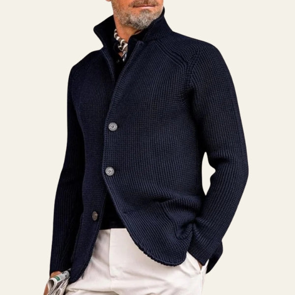 The Como Textured Button Cardigan