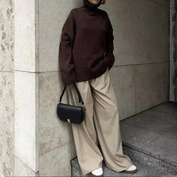 The Kyoto Oversized Turtleneck Sweater