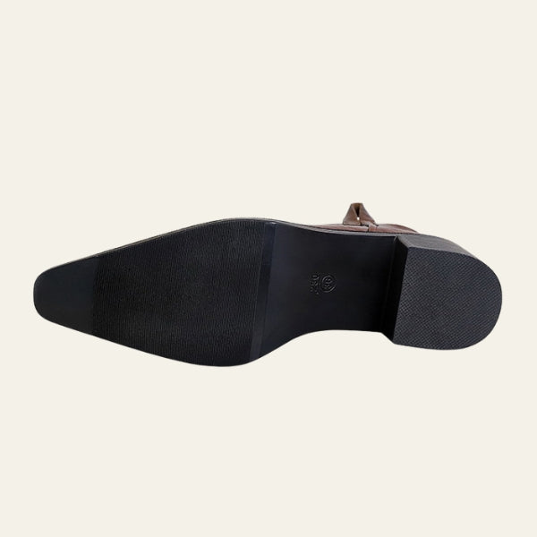 The Dakota Zip-Detail Block Heel Ankle Boots