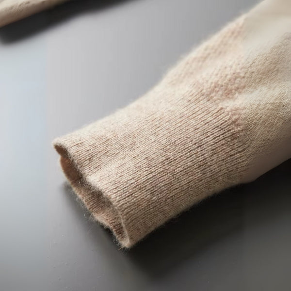 The Aspen Cashmere Henley Sweater