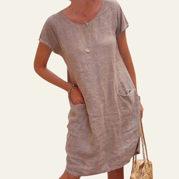 The Capri Pocket Midi Dress