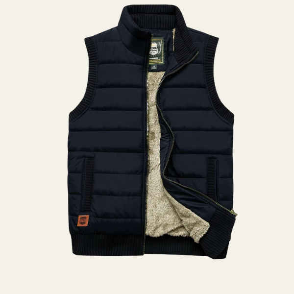 The Aspen Lined Puffer Vest