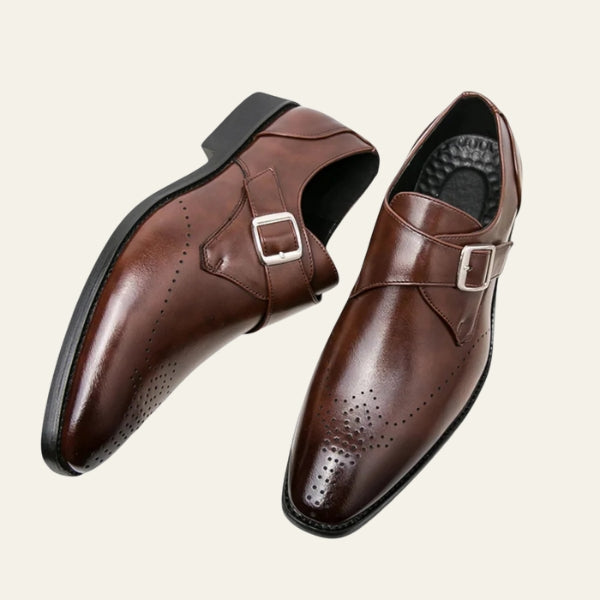The Milan Black Monk Loafer