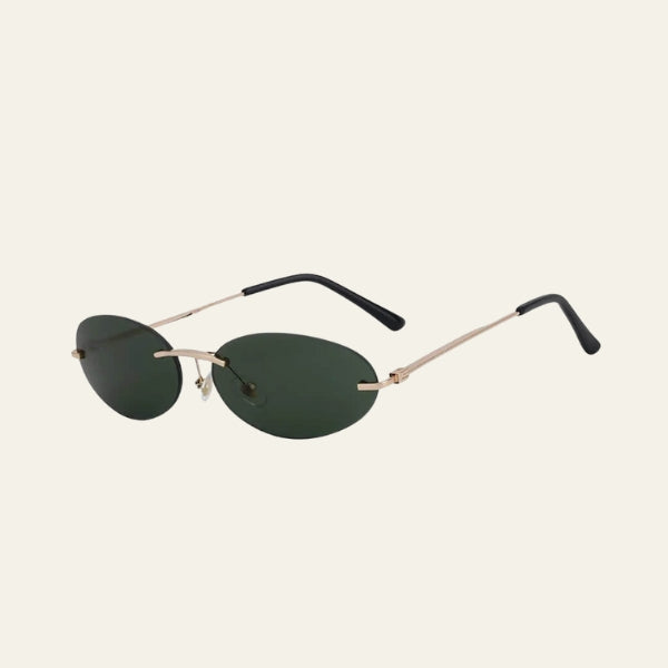 The Santorini Retro Oval Sunglass