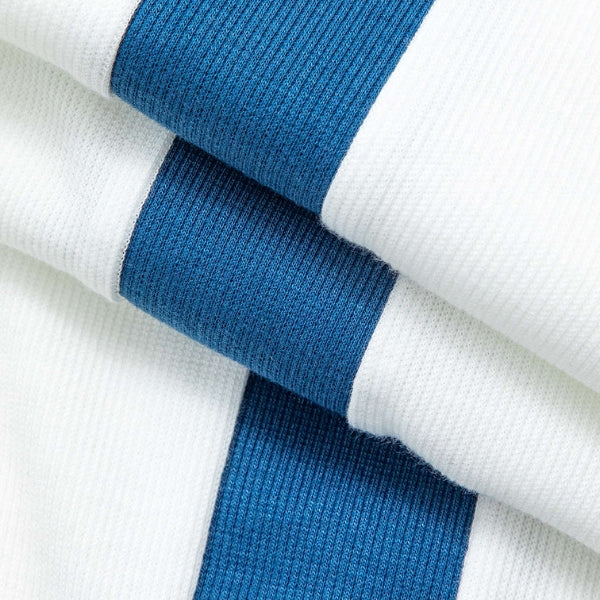 The Portofino Contrast-Panel Knit Maxi Dress