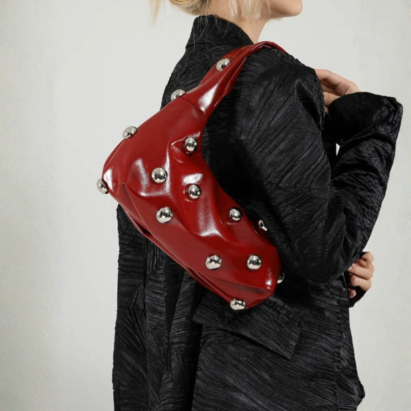 The Riviera Studded Hobo Bag