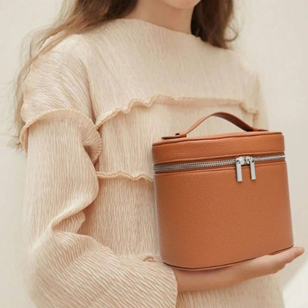 The Florence Leather Vanity Case