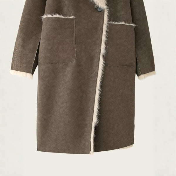 The Chamonix Reversible Shearling Coat