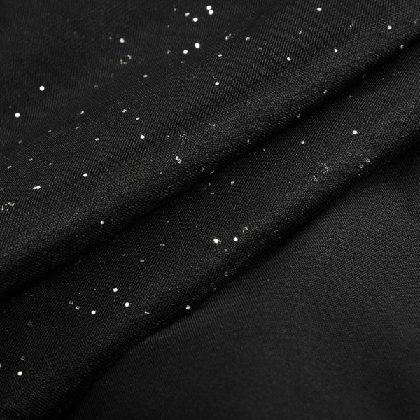 The Midnight Shimmer Mesh Jumpsuit