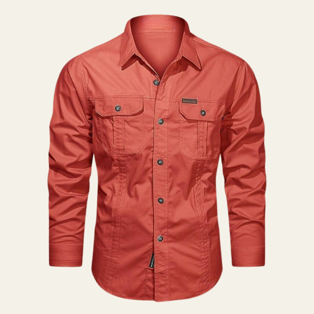 The Atlas Utility Pocket Long-Sleeve Shirt