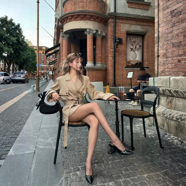 The Verona Belted Trench Jacket