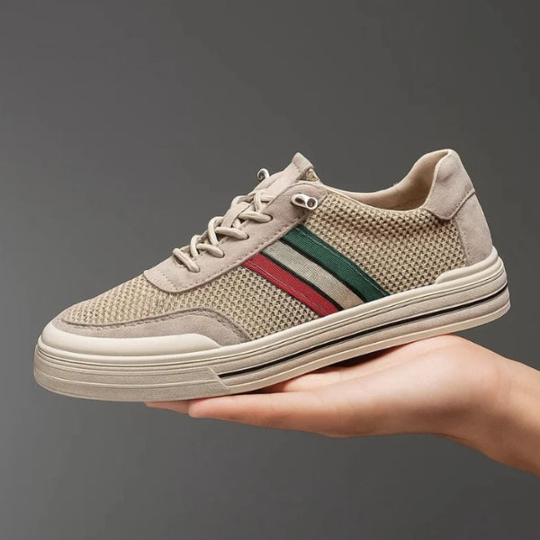 The Riviera Mesh-Detail Sneakers