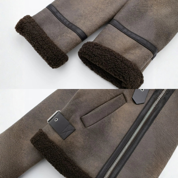 The Bergen Shearling Aviator Jacket