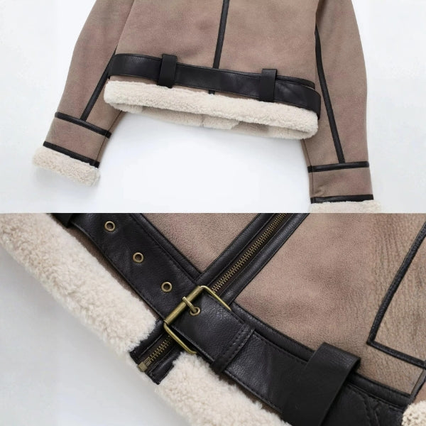 The Aspen Shearling Aviator Jacket