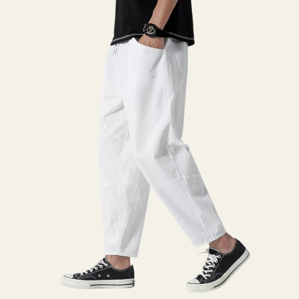 The Kyoto Relaxed Drawstring Trousers
