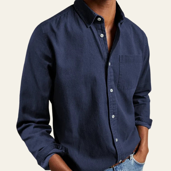 The Riviera Soft-Weave Long-Sleeve Shirt