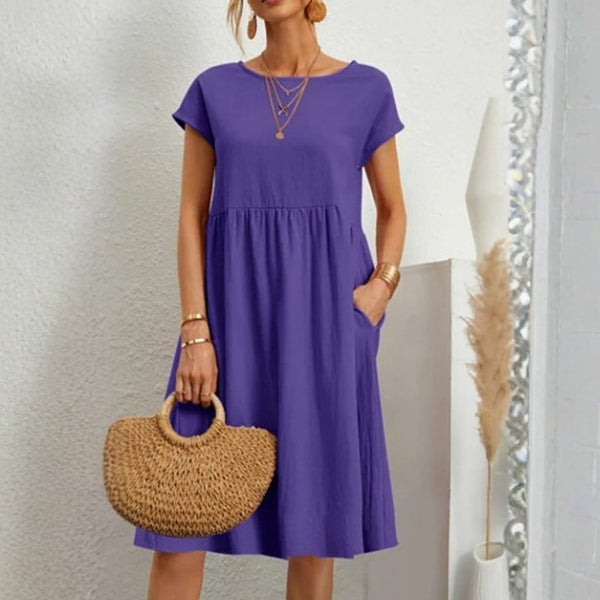 The Amalfi Pocketed Midi Dress