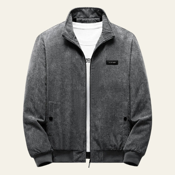 The Hudson Ribbed Zip Jacket