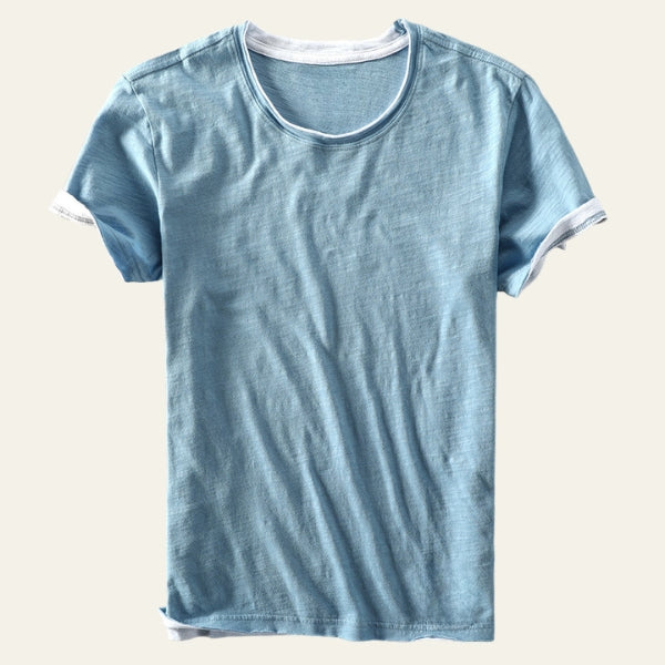 The Kyoto Slub-Weave Short Sleeve Tee