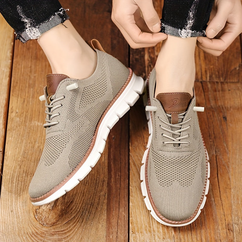 The Riviera Knit-Lace Sneakers