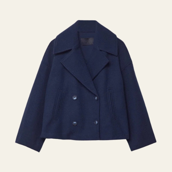 The Riviera Cropped Double-Breasted Jacket