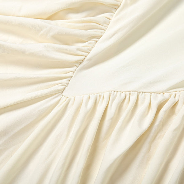 The Aurora Cutout-Draped Maxi Dress