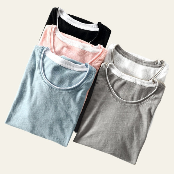 The Kyoto Slub-Weave Short Sleeve Tee