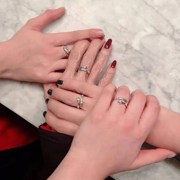 The Embrace Open Hand Ring