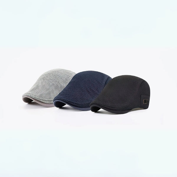 The Capri Mesh Flat Cap