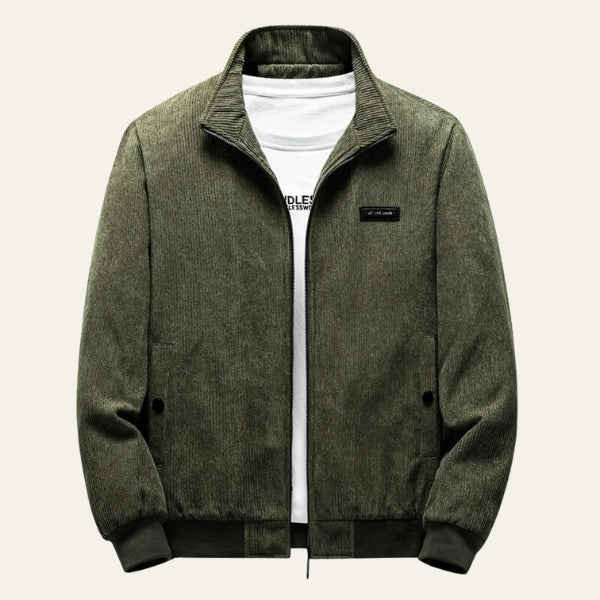 The Hudson Ribbed Zip Jacket