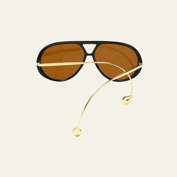 The Tokyo Orb-Temple Aviator Sunglasses