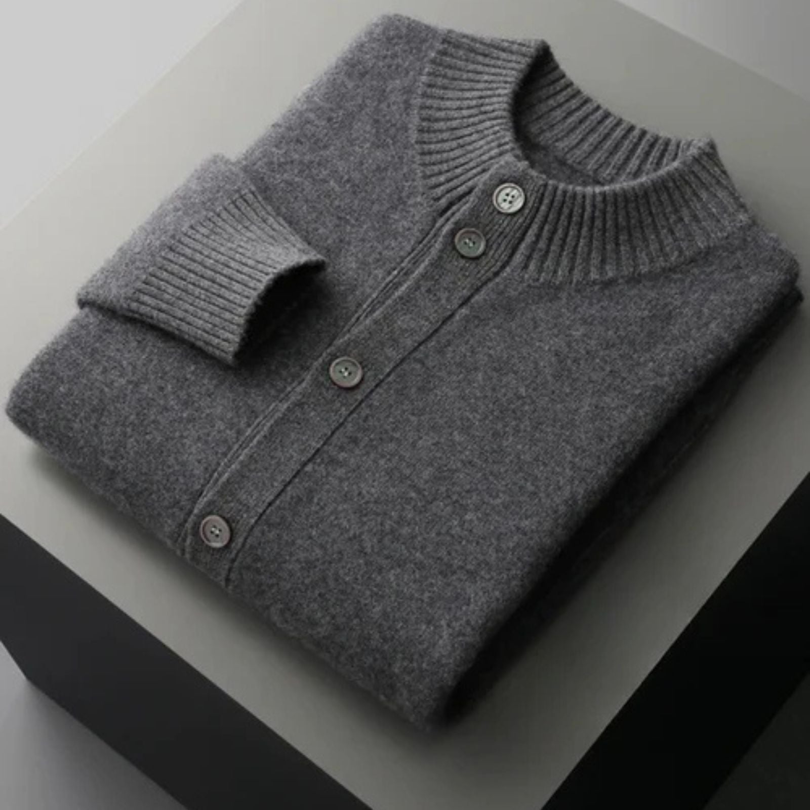 The Lucerne Cashmere Button Cardigan