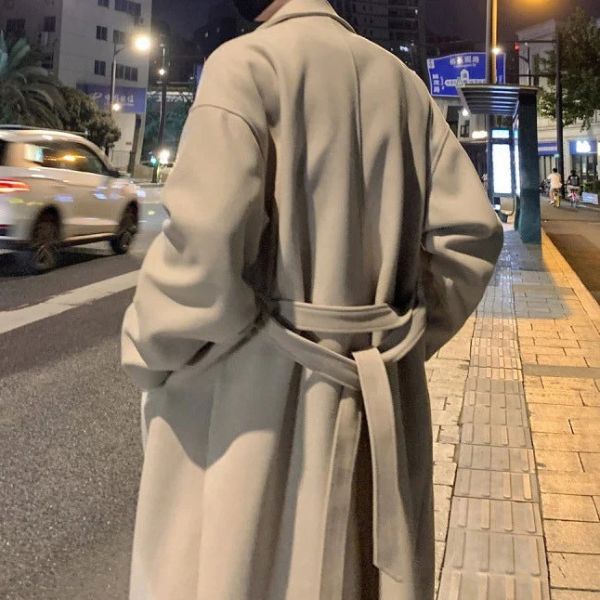 The Lucien Belted Wrap Overcoat