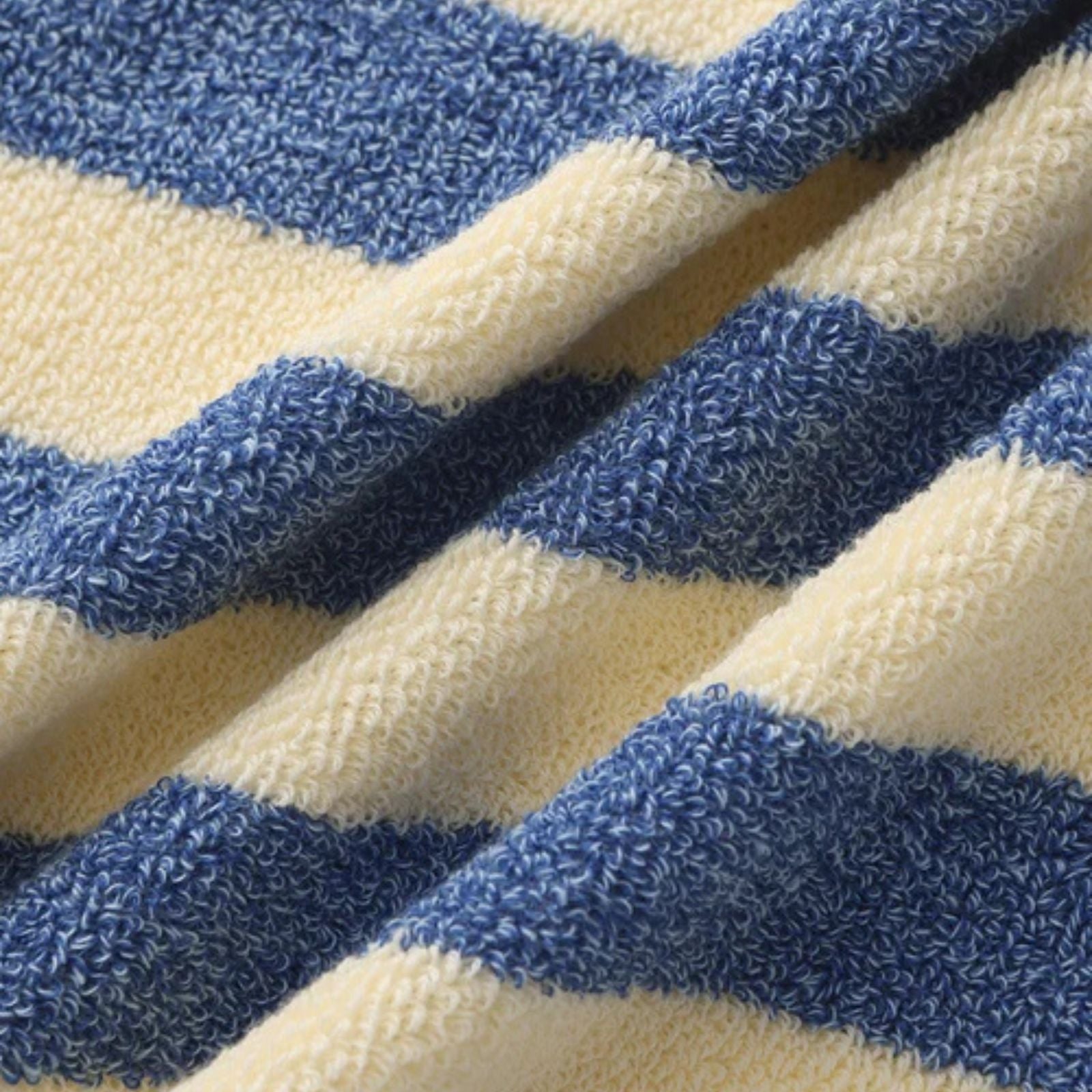 The Riviera Coastal Stripe Hand Towel