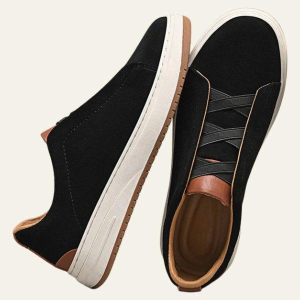 The Verona Slip-On Suede-Effect Sneaker