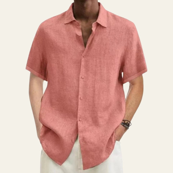 The Sorrento Short-Sleeve Button Shirt