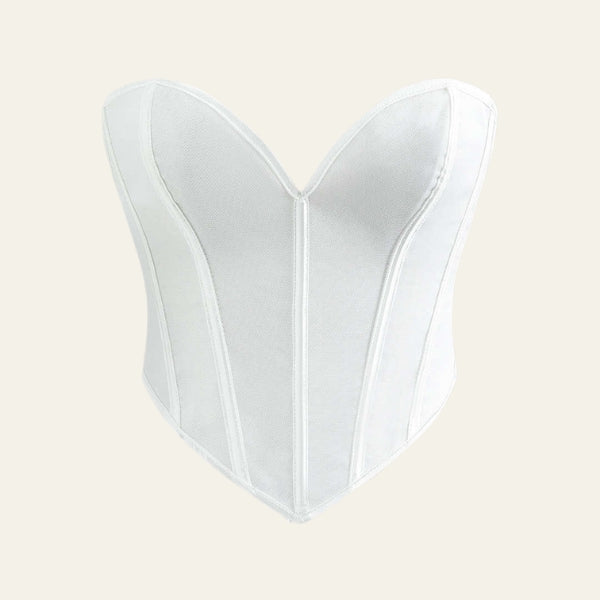 The Florence Lace-Up Corset Top