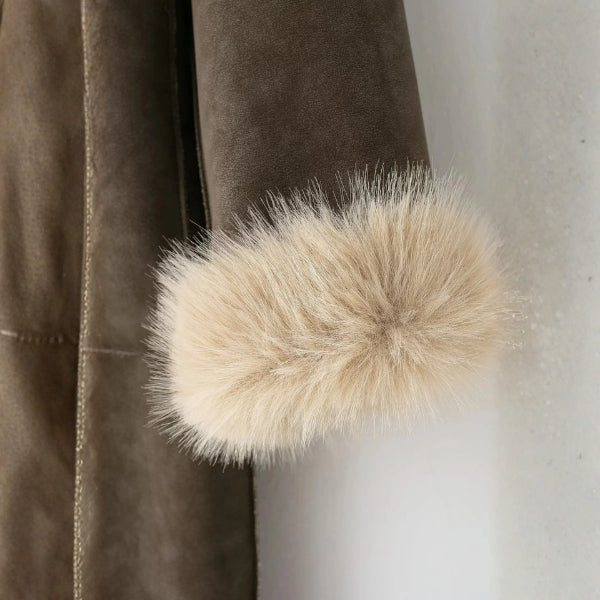 The Chamonix Reversible Shearling Coat