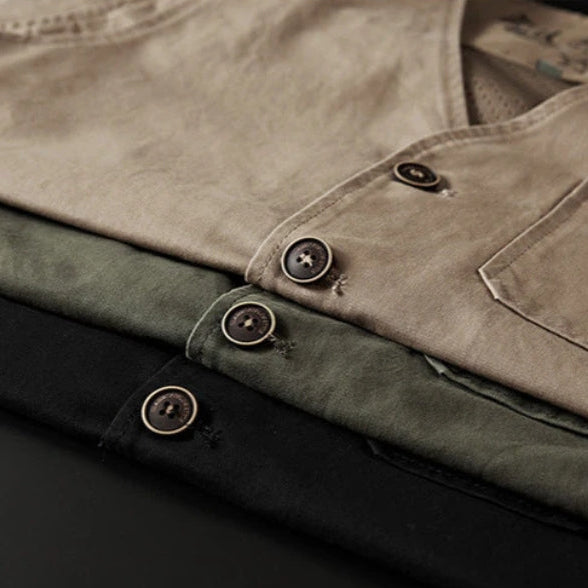 The Atlas Utility Cotton Vest