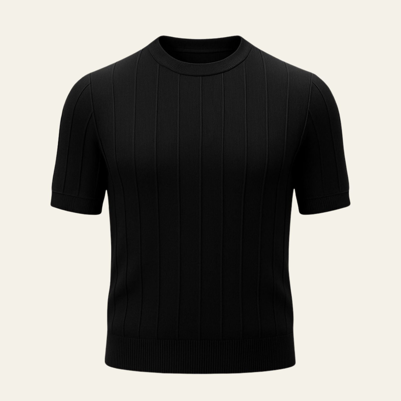 The Cannes Ribbed Knit Tee