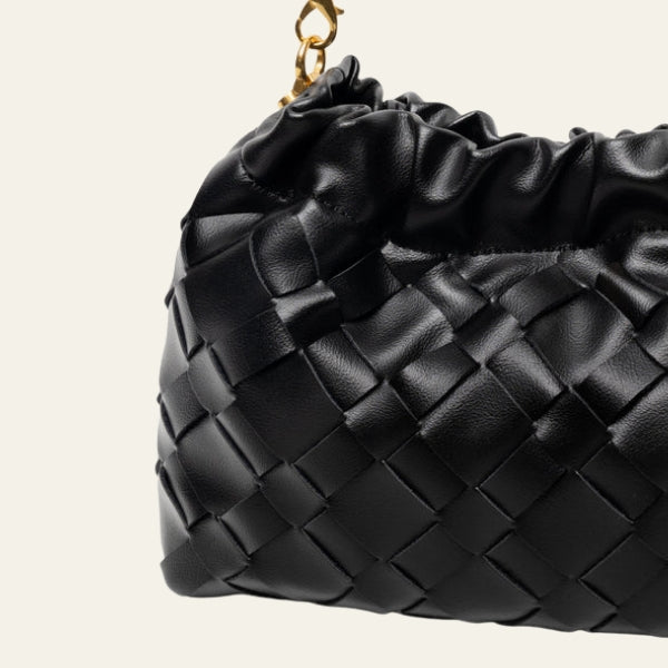 The Portofino Woven Chain Shoulder Bag