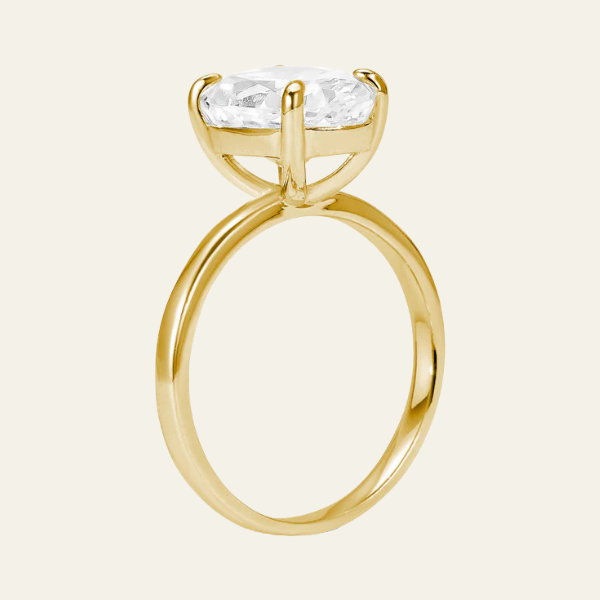 The Aurelia Oval Solitaire Ring