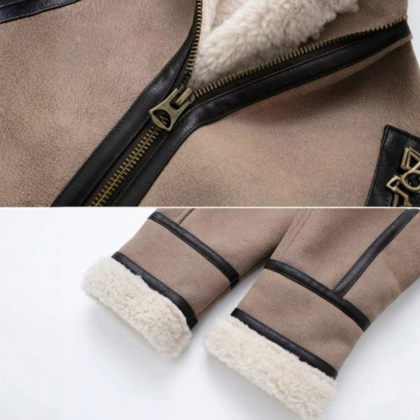 The Aspen Shearling Aviator Jacket